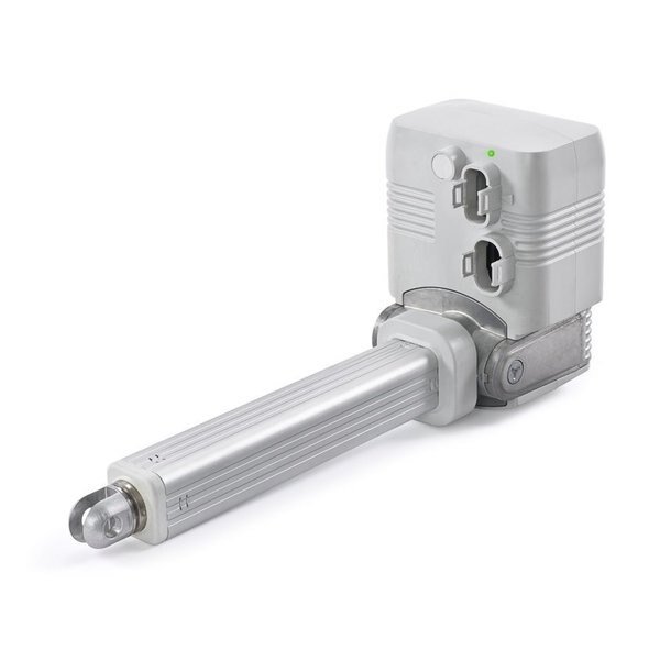 Actuator, Sliding Screw with Aluminium Tube, 4000 N Force, 50mm Stroke, 10-8mm/s, 100-240 VAC, Ewellix, Mfr#: MAX74-B050265A02M0-000